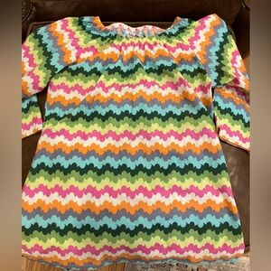 Colorful Zigzag Haley & The Hound Blouse